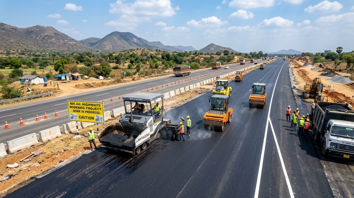 NH-32 Road Widening Project