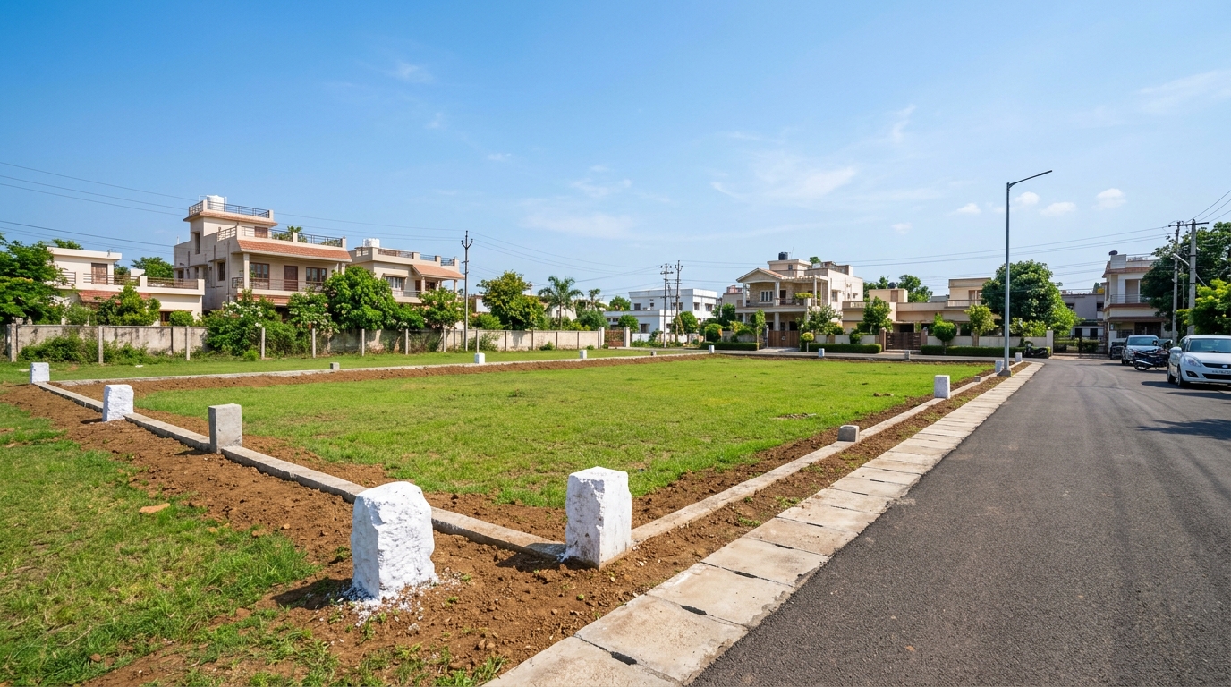 Vacant residential plot for sale in Nipania Dhanbad - RC Enterprises